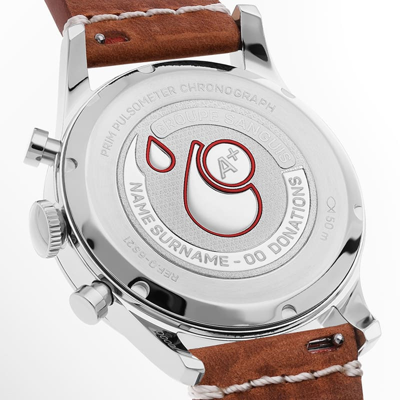 Prim Janský Pulsometer Chronograph 42, fotografie 8 z 9