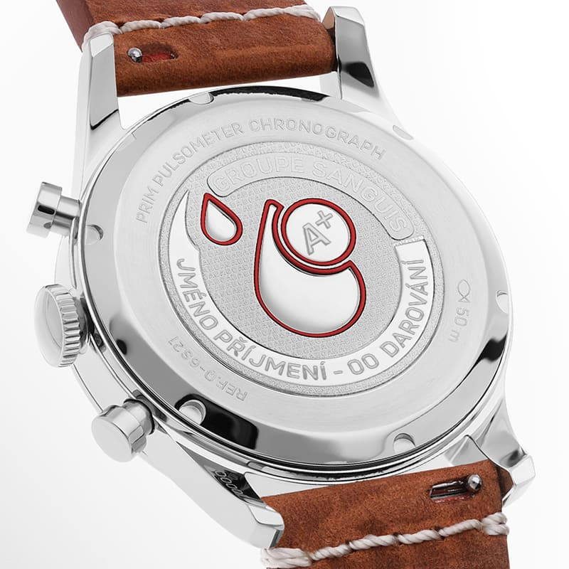 Prim Janský Pulsometer Chronograph 42, fotografie 7 z 9