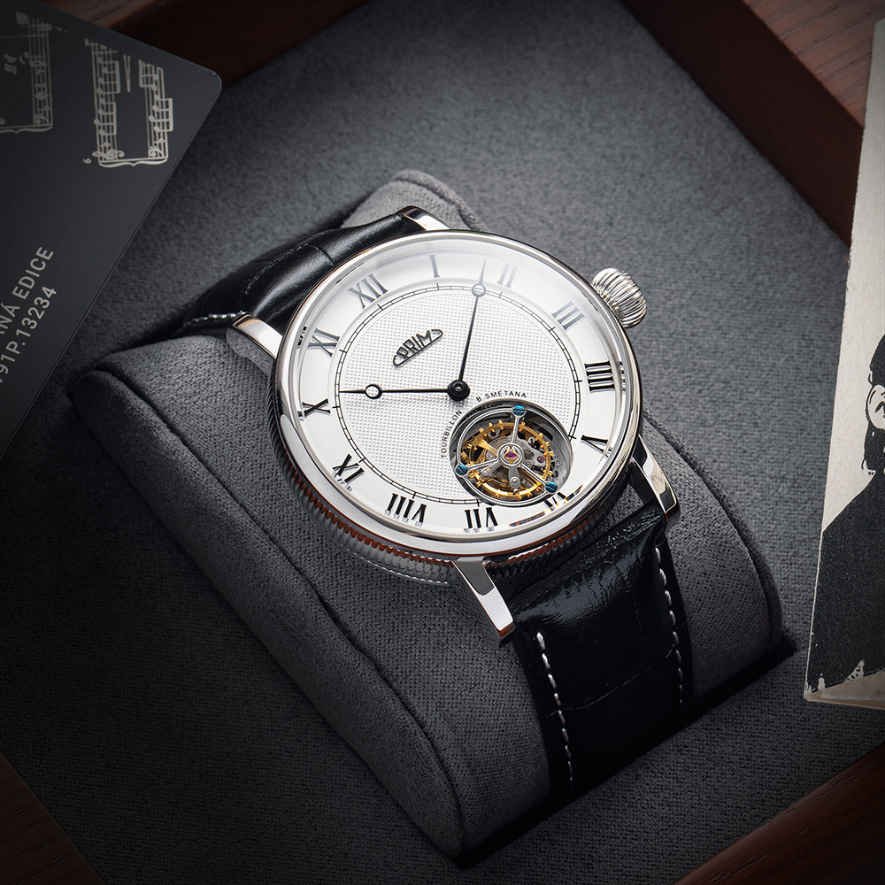 PRIM Tourbillon Bedřich Smetana Gold, fotografie 6 z 6