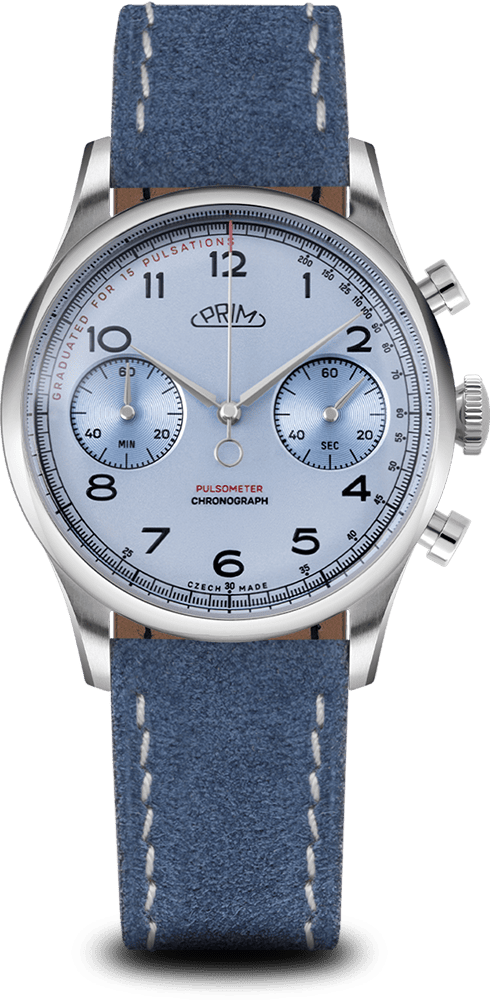 Prim Janský Pulsometer Chronograph 39, fotografie 10 z 10