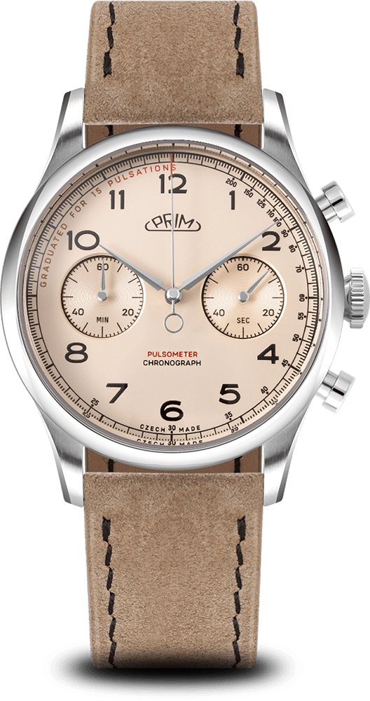 Prim Janský Pulsometer Chronograph 42, fotografie 9 z 9
